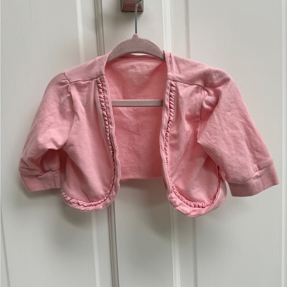 The Children's Place Other - The Children’s Place 2T Girls Pink Shrug Cardigan